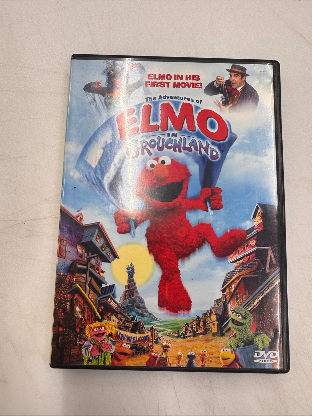 The Adventures of Elmo in Grouchland (DVD, 1999) Disc Tested Working